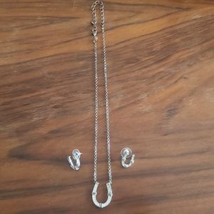 Horseshoe jewelry set